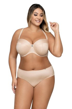 Biustonosz bardotka Ava 1787 Big Beżowy beige