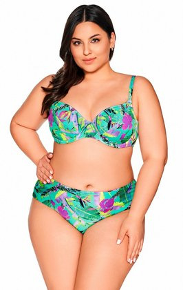 Biustonosz kąpielowy soft Ava SK 211 Vibrant Green Maxi vibrant green