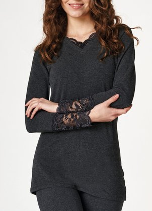 Koszulka Key Hot Touch LVD 729 4 S-XL beżowy