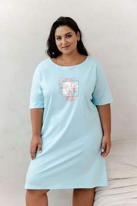 Koszula Taro Isla 3365 kr/r 4XL-6XL W25 turkusowy