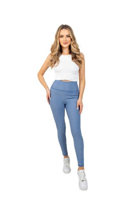 Legginsy Self Flexy Sport SP2 długie M-2XL blue